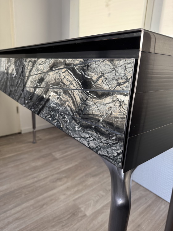 Image 1 of Designer Marble Console Table