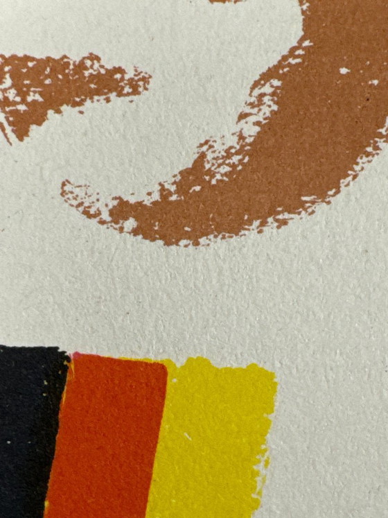 Image 1 of II Deutsches Turn und Sportfest Leipzig 1956 – Original Vintage Sports Poster by Bredow – Mid-Century Modern – 59.5x42 cm