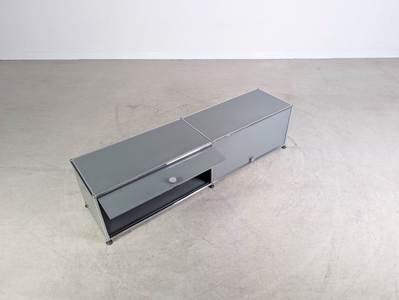 Image 1 of USM Haller Sideboard Fritz Haller 1x2 medium grey Design TV Board