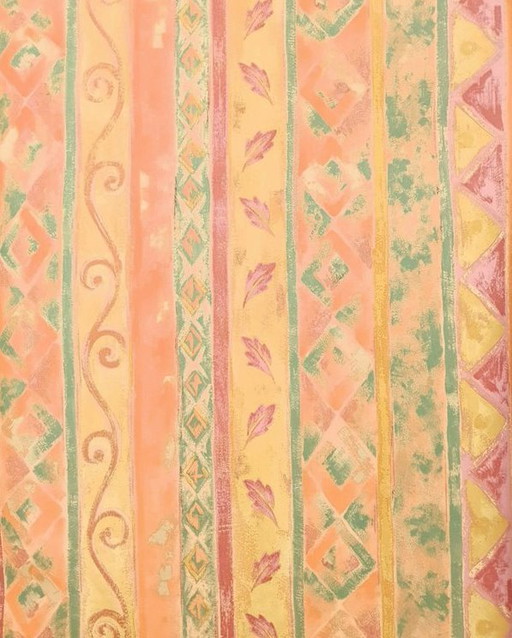 12672 Vintage Jaren 90 Behang, Behangpapier
