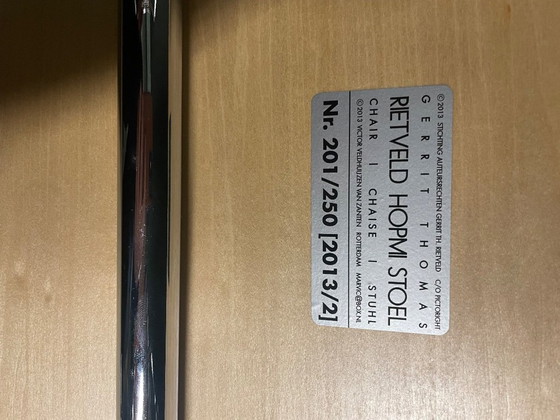 Image 1 of Paire de chaises Hopmi de Gerrit Thomas Rietveld