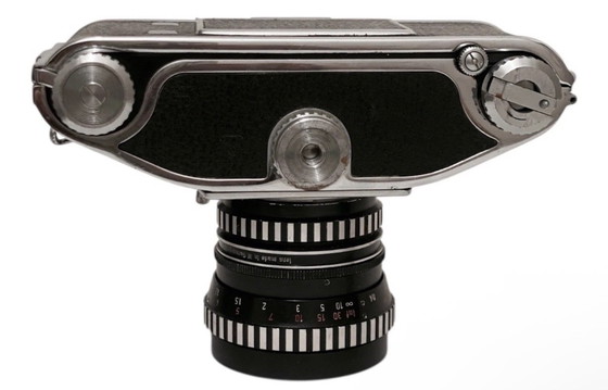 Image 1 of Exakta Varex IIb – Vintage 35mm SLR with Enna Lithagon 35mm f/2.8 lens