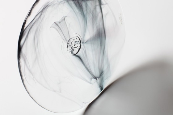 Image 1 of Set aus 4 Kosta Boda „Mine“ Glas-Desserttellern von Ulrica Hydman Vallien
