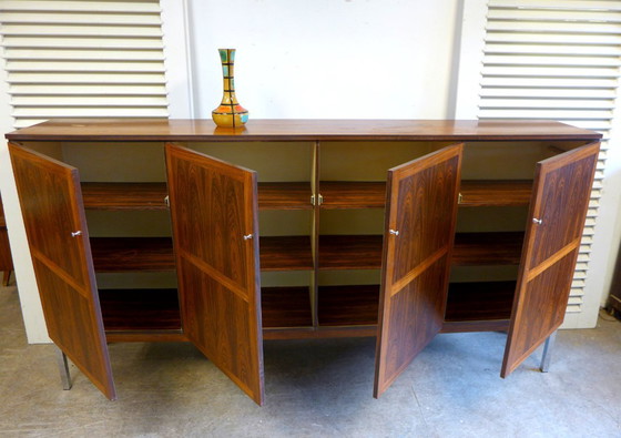 Image 1 of Prachtig midcentury vintage palissander highboard wandkast
