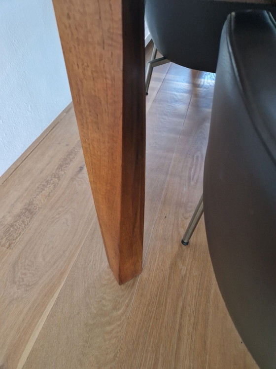 Artisan Dining table, Torsio model European walnut wood (photo 5 of 6)