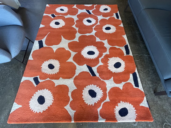 Image 1 of Brink and Campman carpet Unikko orange 
