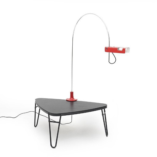 “Spider” clamp table lamp by Joe Colombo for Oluce, 1960s