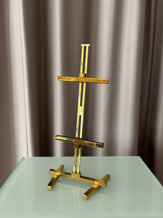 Raro Mini Cavalletto Vintage in Ottone – Regali, Brass (photo 2 of 6)