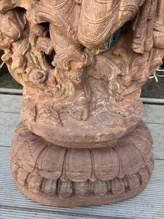 Estatua de arenisca Devadasi (180 cm) – Esculturas (photo 3 of 7)