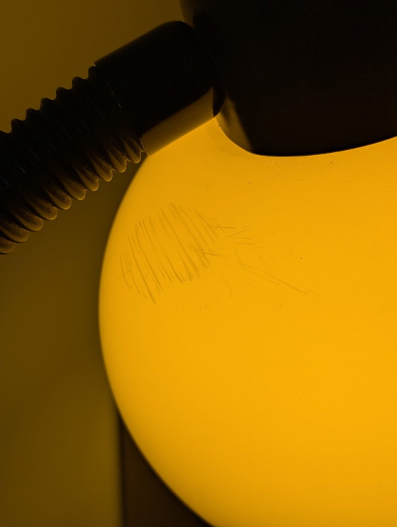 Image 1 of Lampada da terra a forma di fungo in stile Mid-Century Modern Space Age di Hala Zeist, colore marrone.