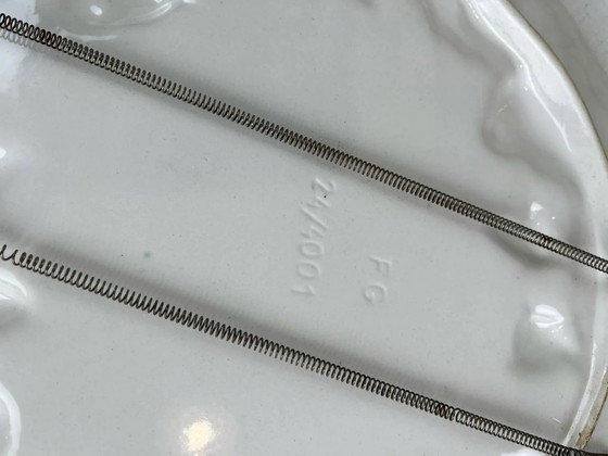 Servierplatte aus Steingut – Geschirr, Porcelain, Ceramic, Art Nouveau (photo 8 of 9)