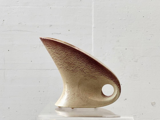 Image 1 of Set di 4 vasi/sculture in ceramica, dalla forma organica, di Bertoncello, Italia, anni '70.