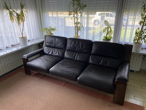 Set Durlet vintage (tre posti, due posti singoli e tavolino da caffè)