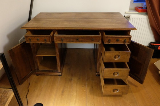 Antique wooden desk (photo 11 of 14)