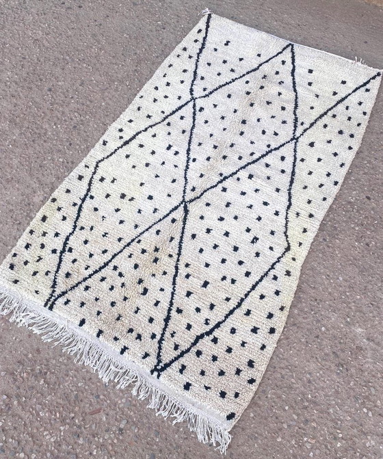 Handgemaakt Traditioneel Vloerkleed van Zuivere Wol Maatwerk 2/3 M – Aime Té, Vloerkleden en tapijten, Wool (photo 7 of 8)