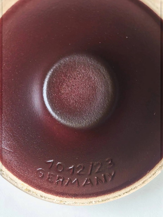 Westdeutsche Keramiktasse 1970er Jahre – Schalen, Porcelain (photo 7 of 8)