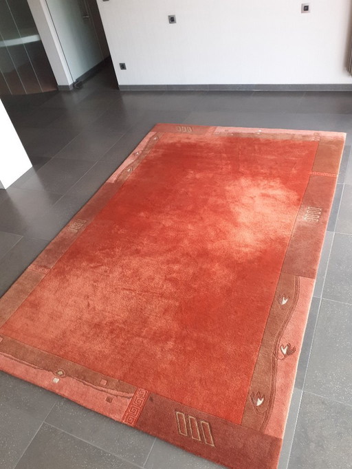 Nepalese hand-knotted carpet