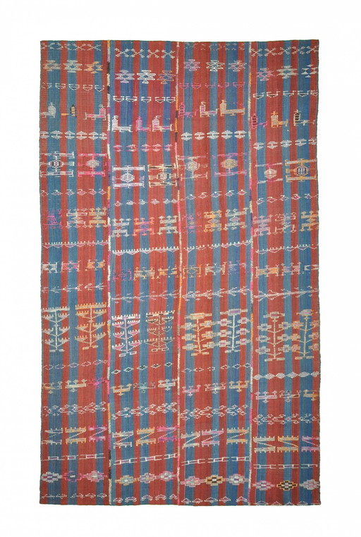 Kilim vintage tissé à la main - 295 X 172 cm