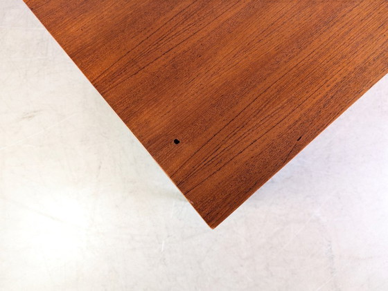 Image 1 of Herbert Hirche Midcentury Schreibtisch Holzäpfel Teak Bauhaus