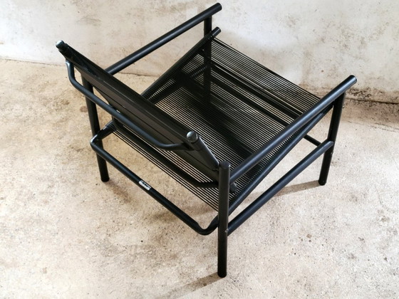 Giandomenico Belotti Fly Line Lounge Chair for CMP Padova, Italy 1980 – flyline, Armchairs, Plastic, Metal (photo 5 of 10)