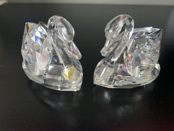 Image 1 of Cigni di cristallo Swarovski