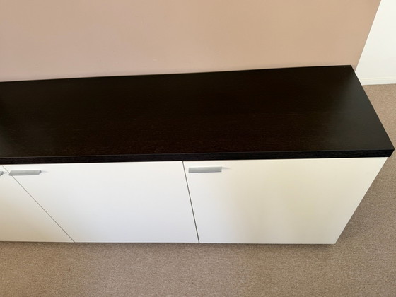 Modern Sideboard with 3 doors – Glass, Metal (photo 3 of 6)