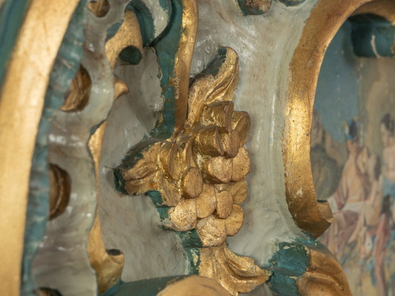 Image 1 of Espejo barroco, artesanía, años 60