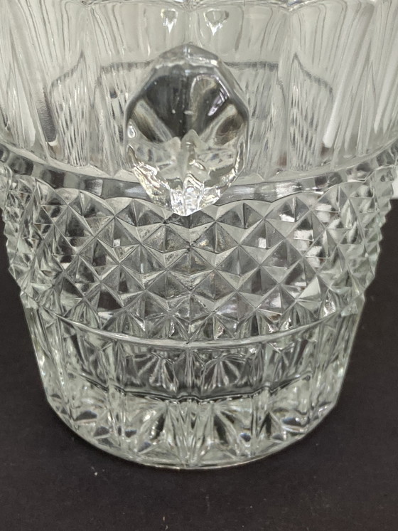 Image 1 of Vintage kristallen ijsemmer uit de jaren 70