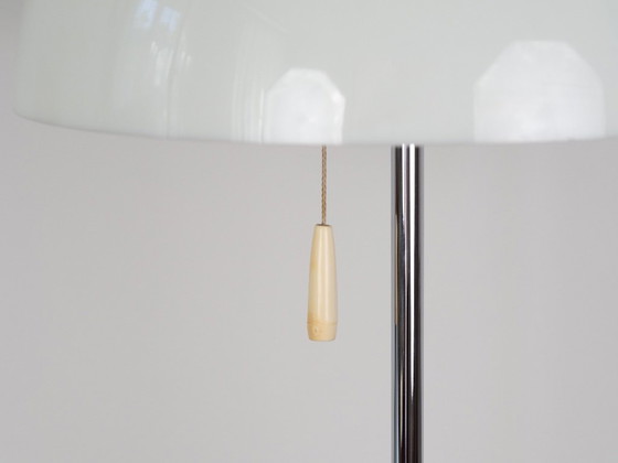 Vintage Frank Bentler Wila Desk Lamp, White, German Mid-Century Modern Design – Table lamps, Chrome (photo 2 of 7)
