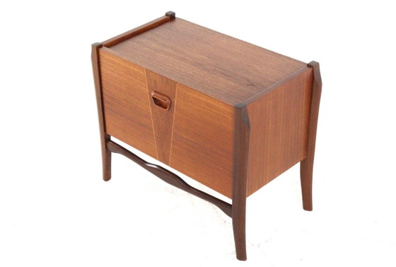 Set di 2 comodini in teak, comodino vintage – Wood (photo 8 of 14)