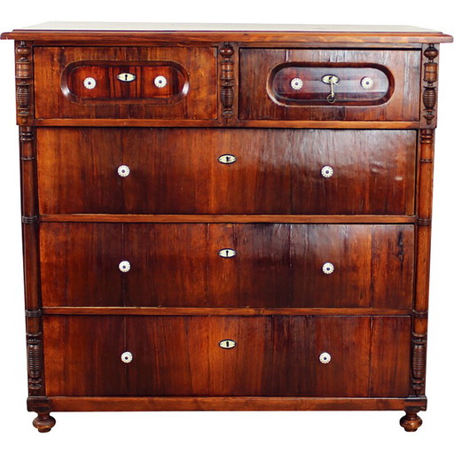 Art Deco Vintage Kommode, Tschechoslowakei 1920er Jahre