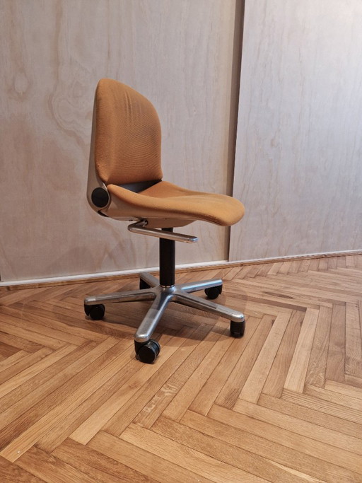 Sedia girevole vintage retrò Wilkhahn 232 Sedia girevole da ufficio Wilhelm Ritz – bureaustoelen, Plastic
