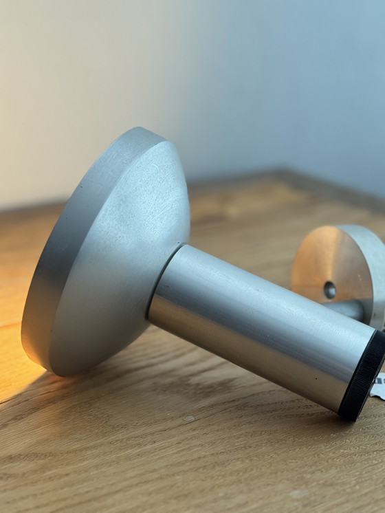 Image 1 of Zilverkleurige vintage spot van Philips Mid Century