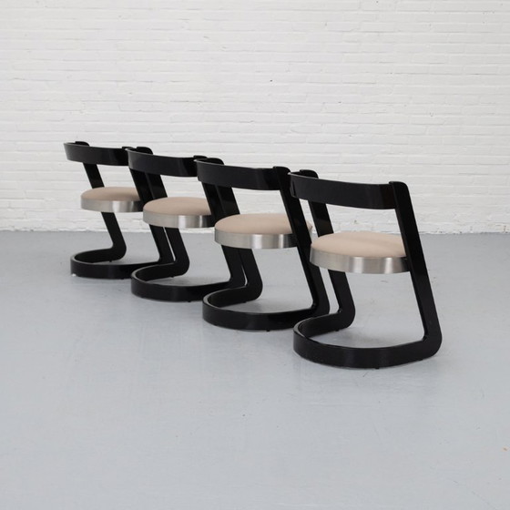 Image 1 of Willy Rizzo '70s dining set