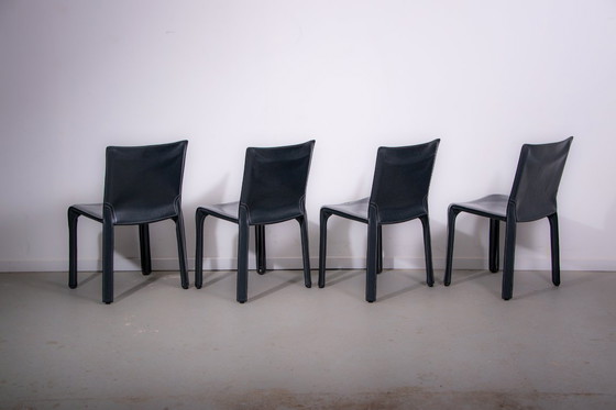 Image 1 of Sedie laterali Cab 412 Progettate da Mario Bellini per Cassina.