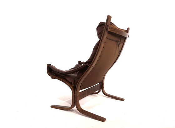 Image 1 of Poltrona in pelle Westnofa Siesta di Ingmar Relling, 1960