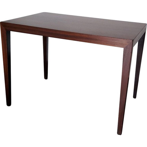 Tavolo vintage in palissandro di Severin Hansen, 1960