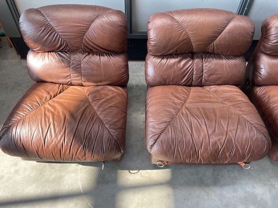 Image 1 of Italiaanse Mid Century Moderne modulaire lounge stoelen-sofa, 1960