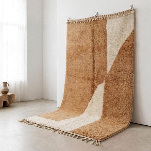 Handgefertigter traditioneller Teppich aus reiner Wolle 150/250 cm