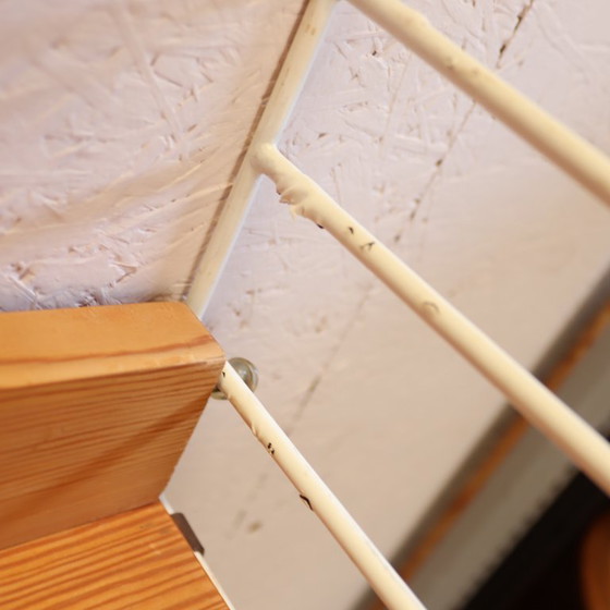 Image 1 of Vintage wand desk plank Santa String