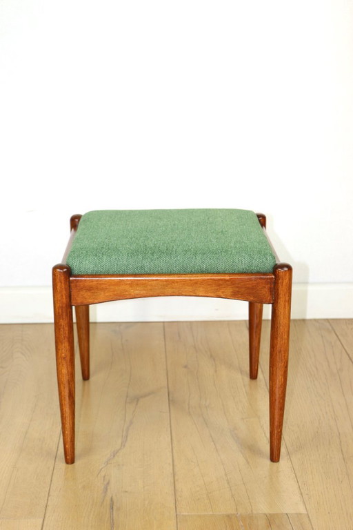 Edmund Homa stool green seat - structural fabric