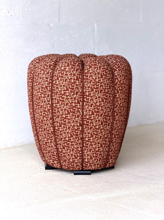 Tabouret van Jindrich Halabala – Jindřich Halabala, Hockers en poefs, Textile (photo 9 of 16)