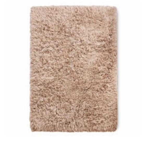 HKLiving Fluffy pink vloerkleed 200x300, Vloerkleden en tapijten, Textiel, Wol, Bruin (foto 5 van 5)