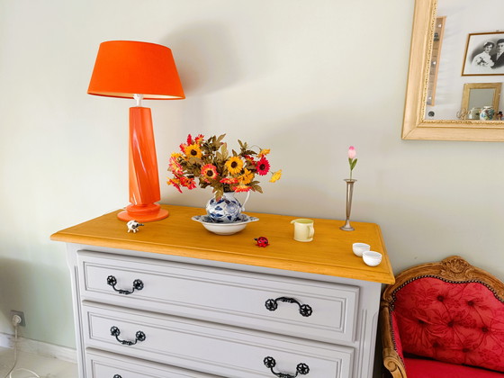 Image 1 of Design table lamp, orange