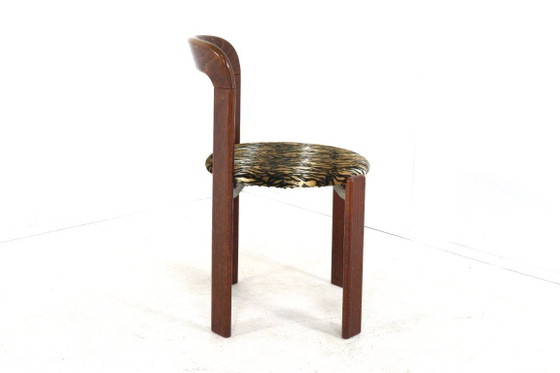 Set di 6 sedie Bruno Rey per Kusch & Co con stampa tigrata vintage – Sedie da pranzo, Wood (photo 9 of 24)