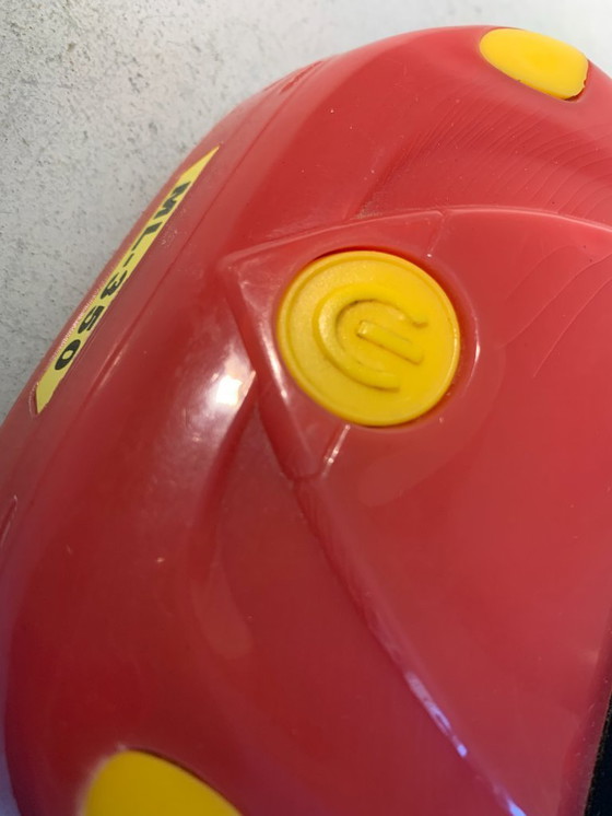 Image 1 of Greenville - Vintage jaren 80-90 Auto Bureaulamp - In originele staat - Met gele aan-/ uitschakelaar op de - Bureaulamp - Metaal