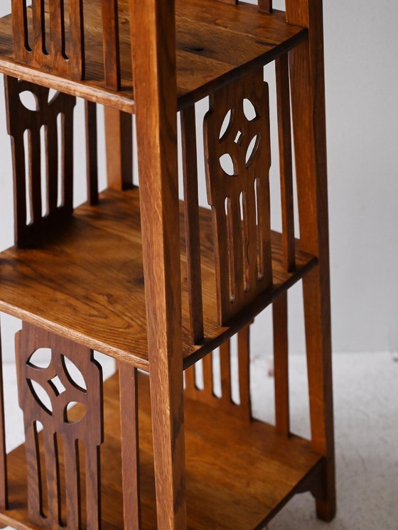 Image 1 of Jardinera escandinava de roble de principios del siglo XX