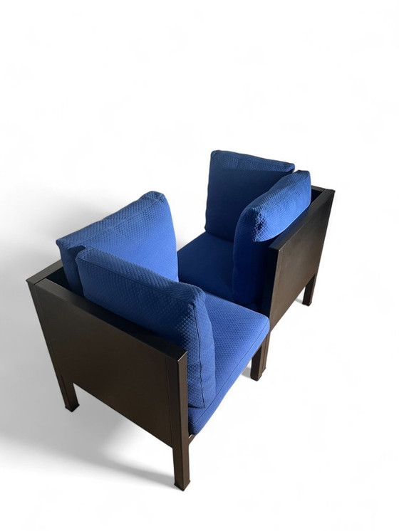 Image 1 of Pair of "Sity" armchairs for B&B Italia, Antonio Citterio