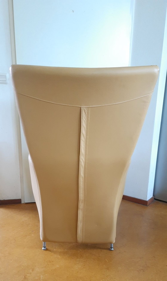 Montis, poltrona in pelle, giallo senape – Poltrone (photo 5 of 15)