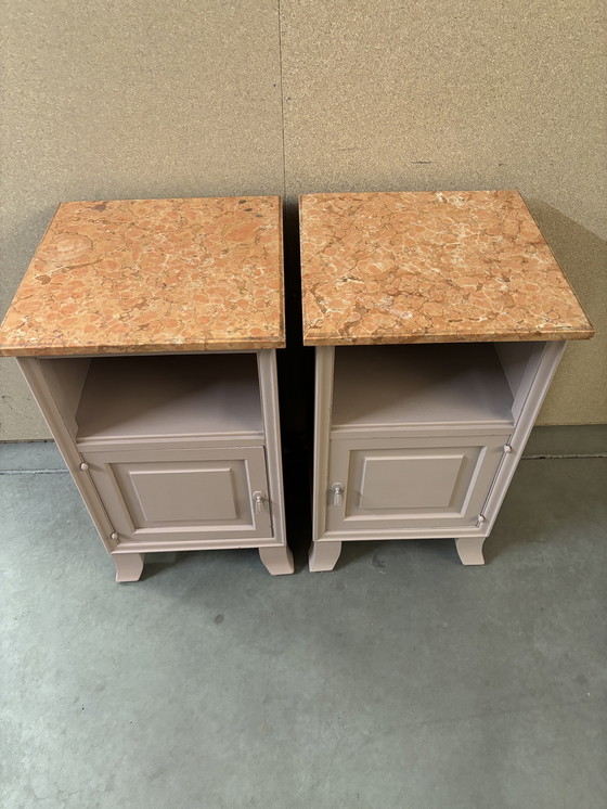 Image 1 of Brocante nachtkastjes 